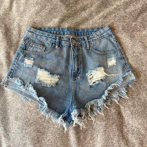 SHEIN high waisted shorts